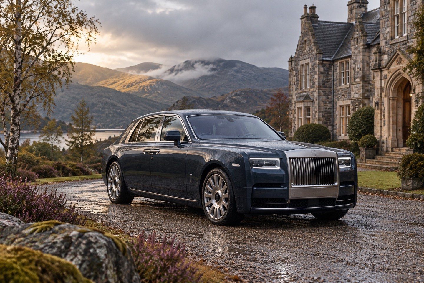 Visualización conceptual de ILYON inspirada en el Rolls-Royce Phantom