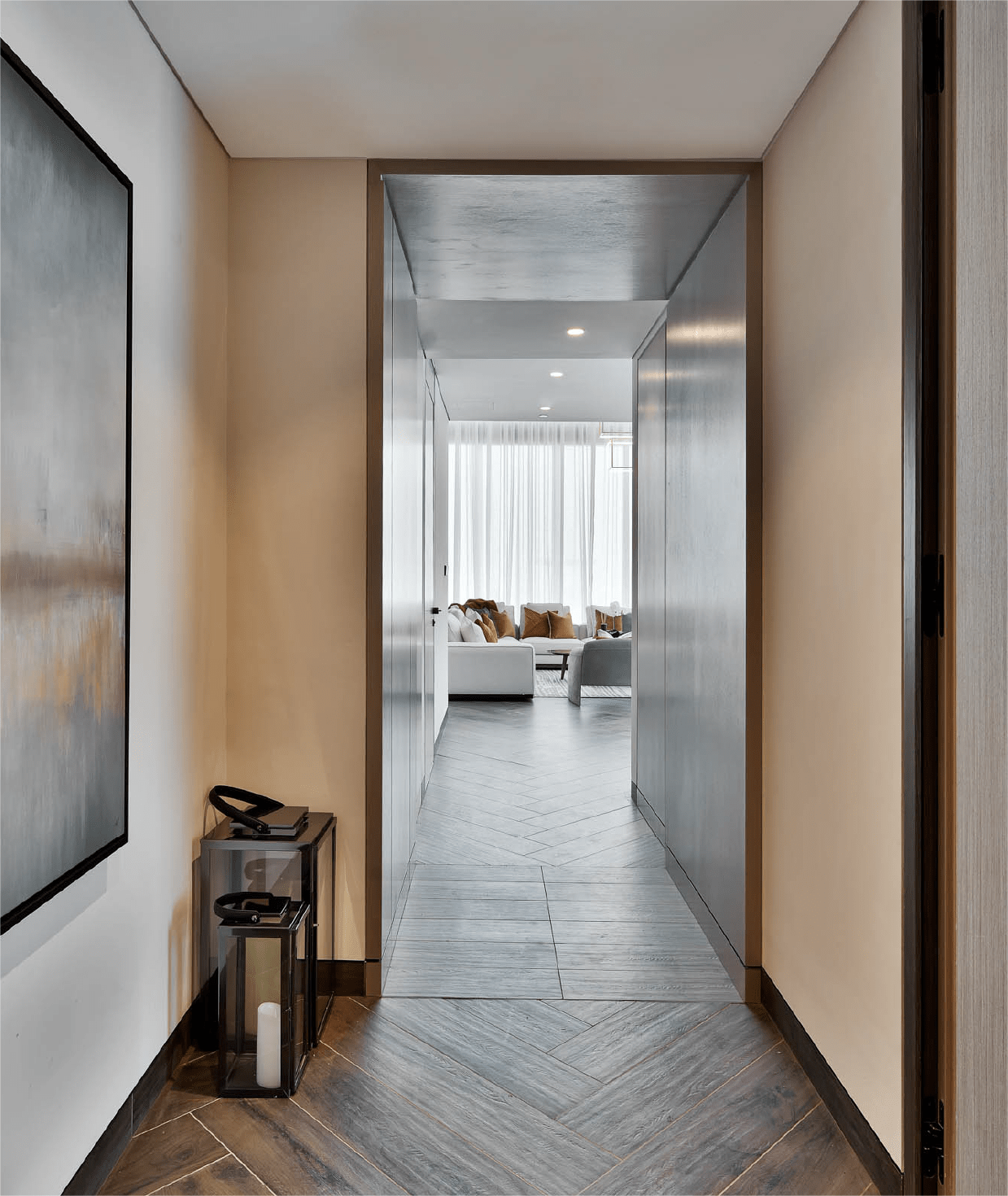 Fachada de las residencias de One Za’abeel